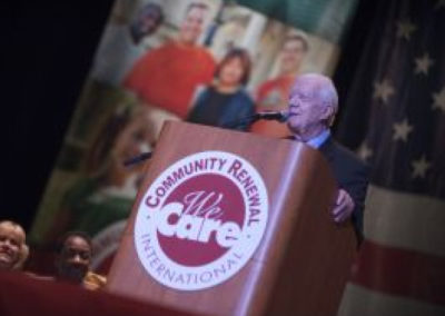 President Carter Celebrates 20 Years of Caring with Community Renewal