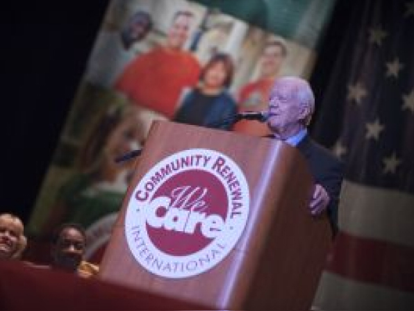 President Carter Celebrates 20 Years of Caring with Community Renewal